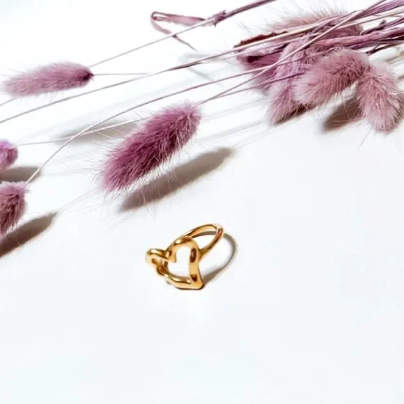 bohemian heart ring C34 - Picture 6 of 7